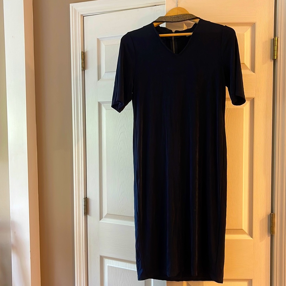 Chico’s Travelers navy dress